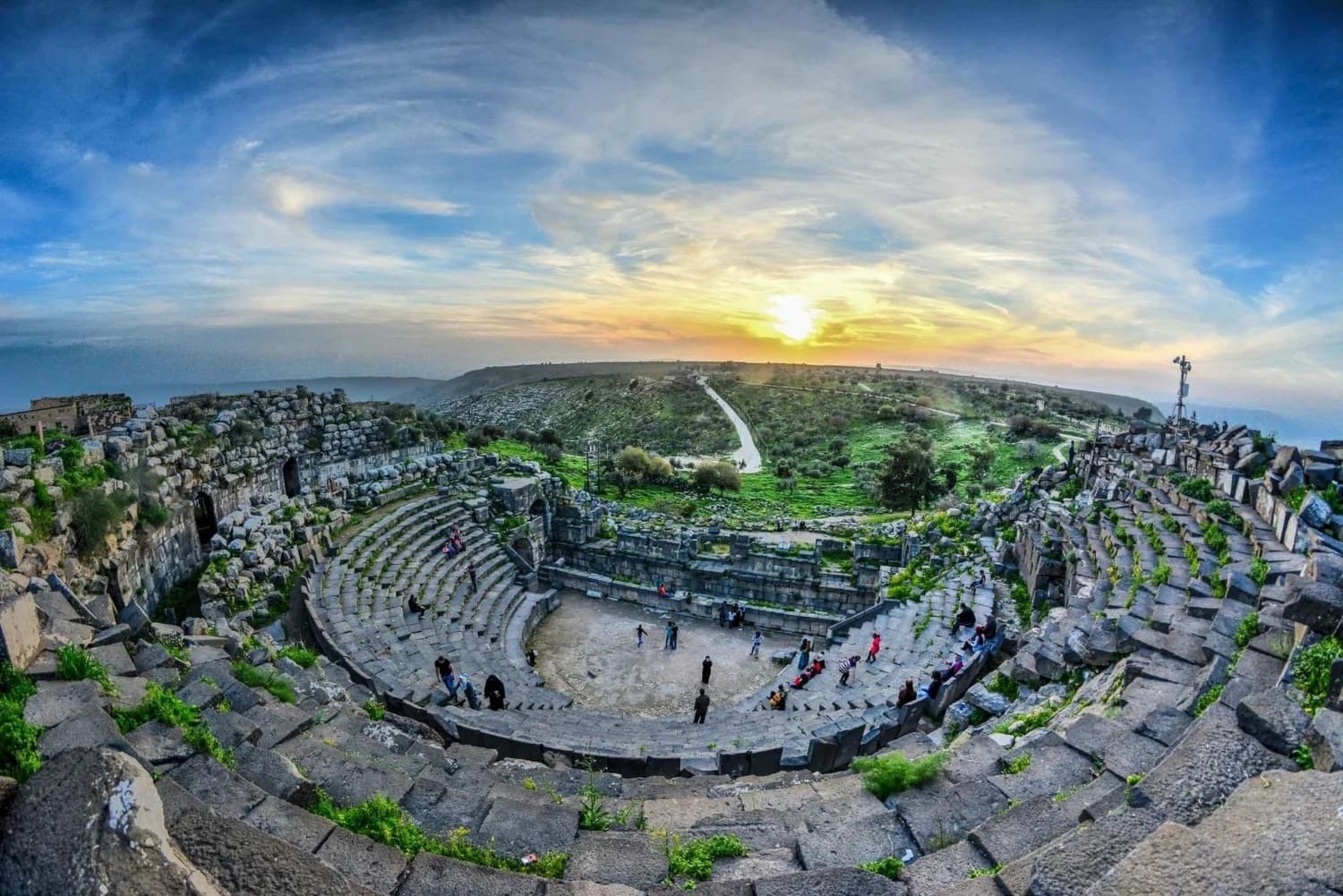 Umm Qais: Where Jordan, Syria and Israel Meet